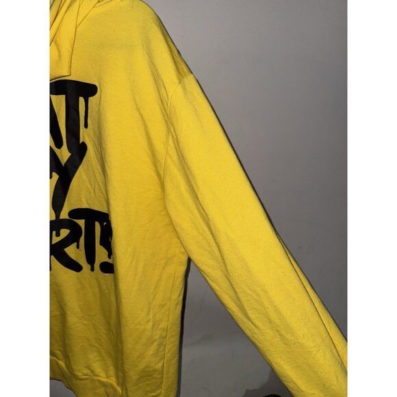 The Simpsons Bart Simpson EAT MY SHORTS Mens XL Hoodie Sweater Pull‎ Over HTF - Picture 8 of 9
